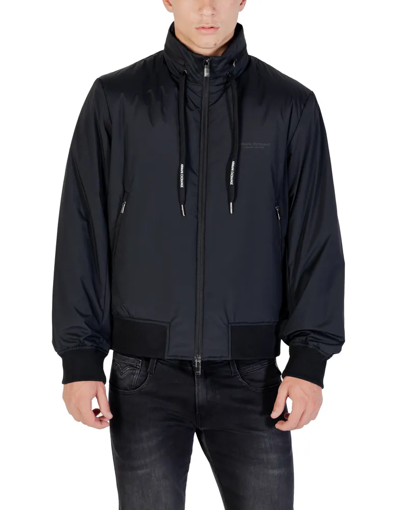 Armani Exchange Reißverschlussjacke Schwarz