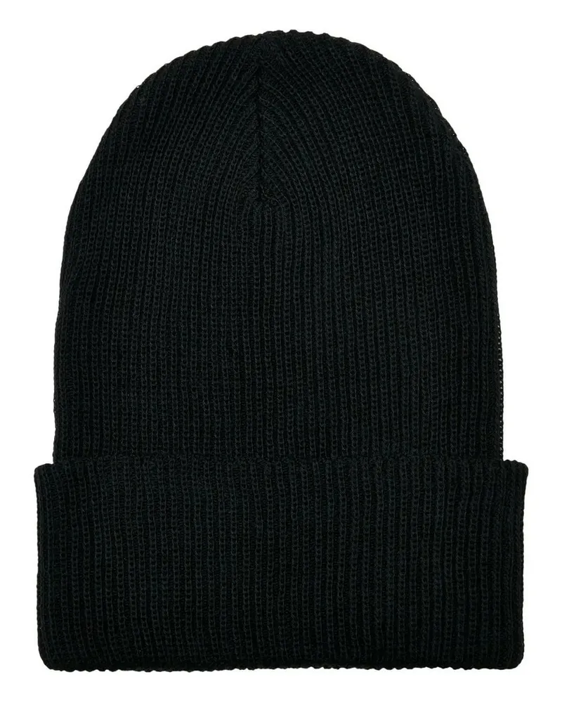 Flexfit Mütze Jerseyware (Schwarz Schwarz