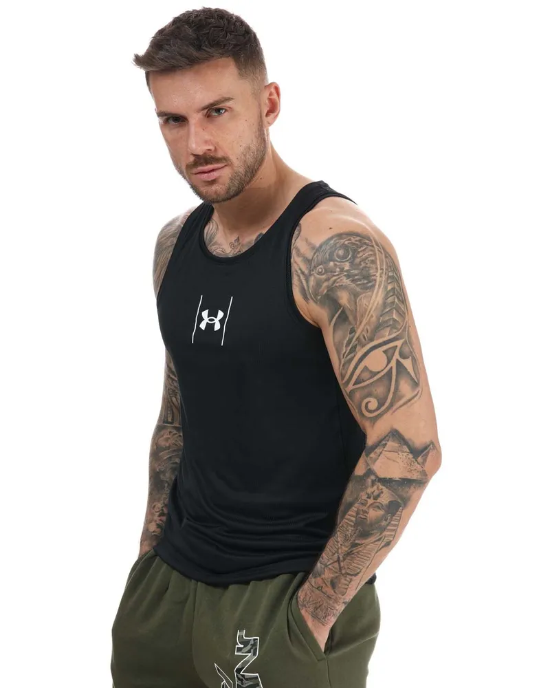 Under Armour Herren  UA Speed Stride Shock Weste in Schwarz Schwarz