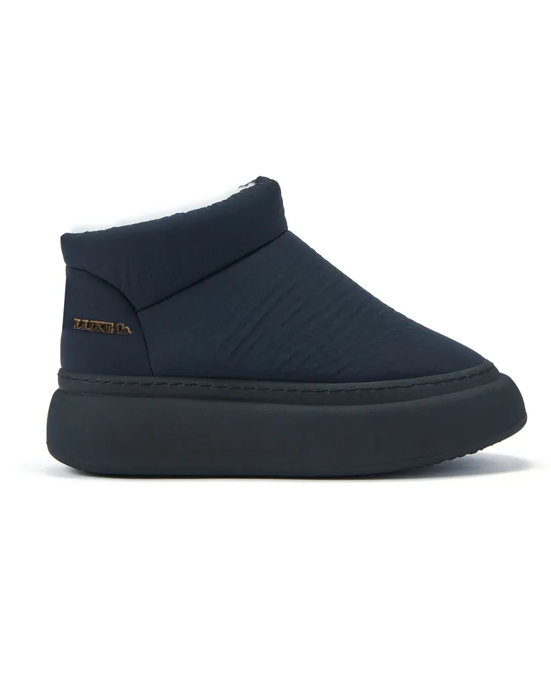 Australia Luxe Fischfarbene Stiefeletten in Marineblau Blau