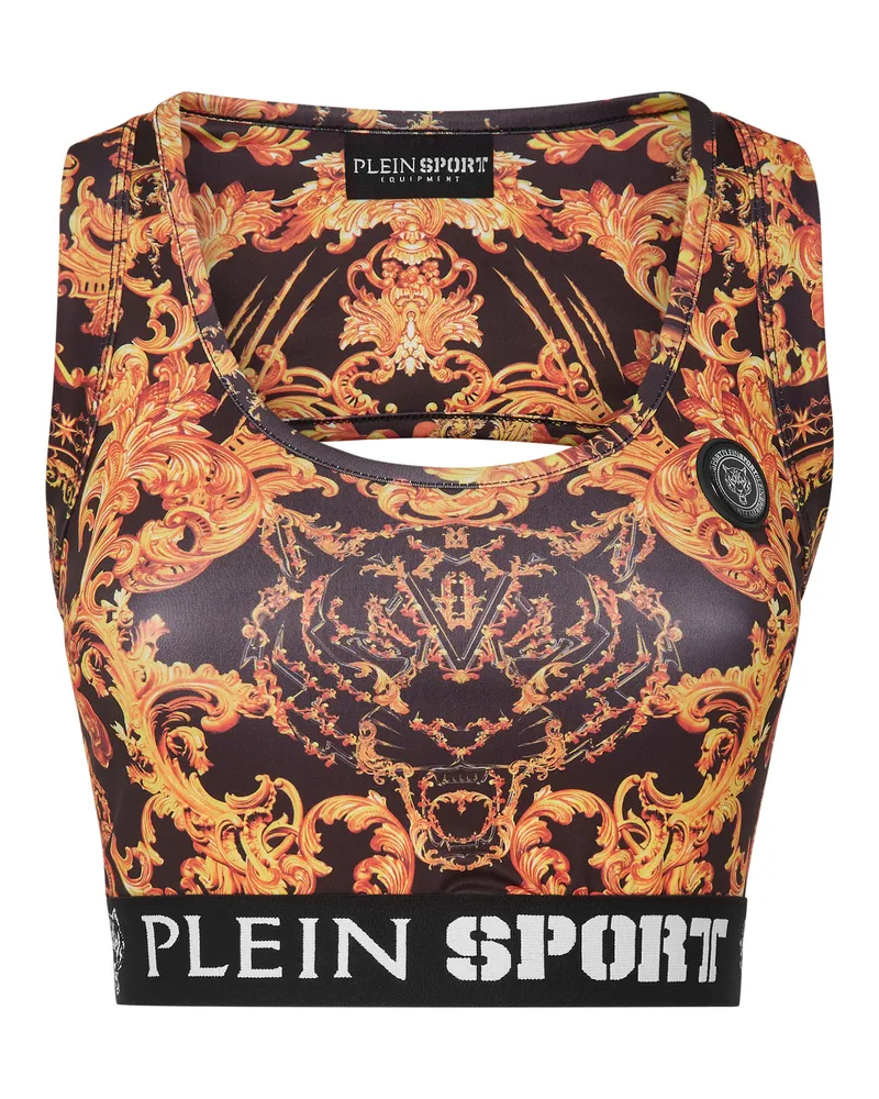 Philipp Plein Tank-Top Baroque Schwarz