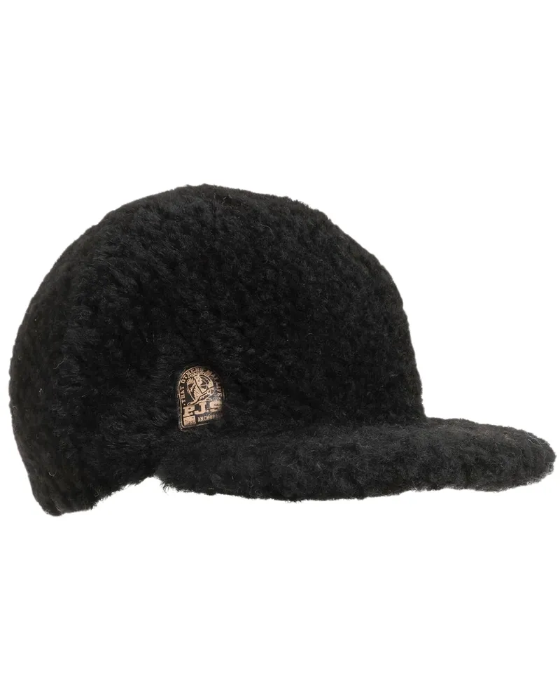 Parajumpers schlichter schwarzer Reithut Schwarz