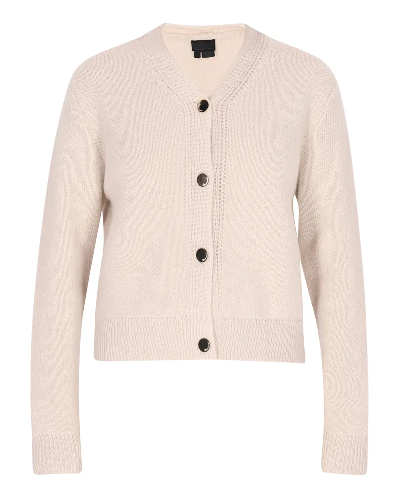 DreiMaster Cardigan Damen Wollweiss Wollweiß