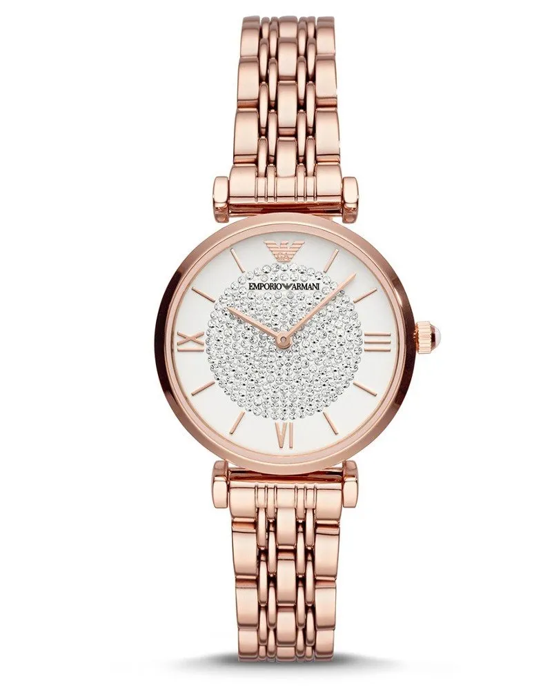 Emporio Armani Horloge AR11244 Silver Roségold
