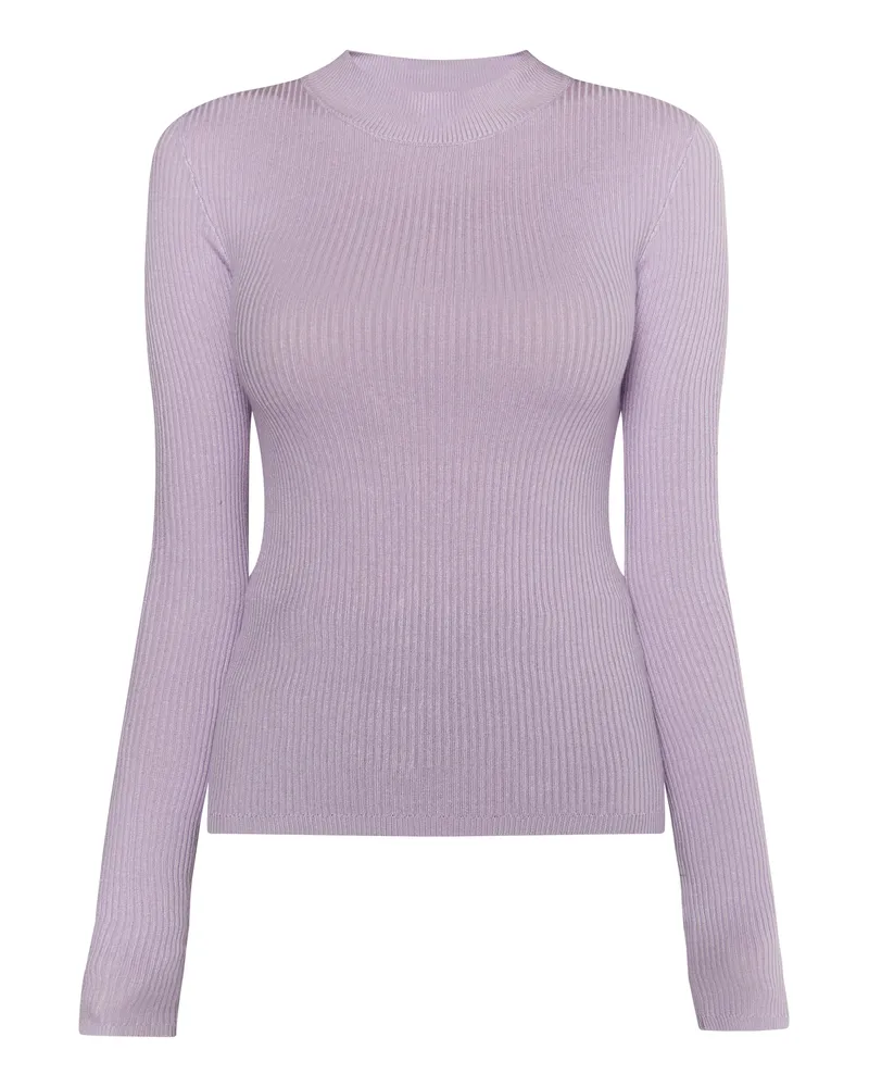 My Mo Strickpullover Damen violett Violett