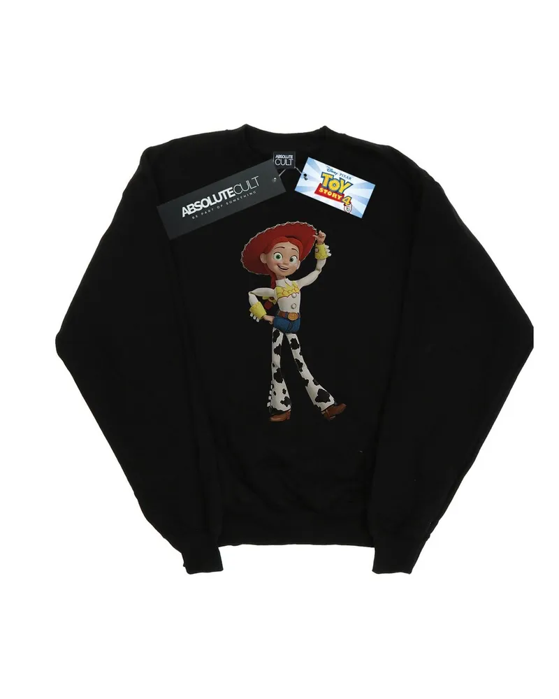 Disney Toy Story Jessie Pose" Sweatshirt für Damen (Schwarz Schwarz