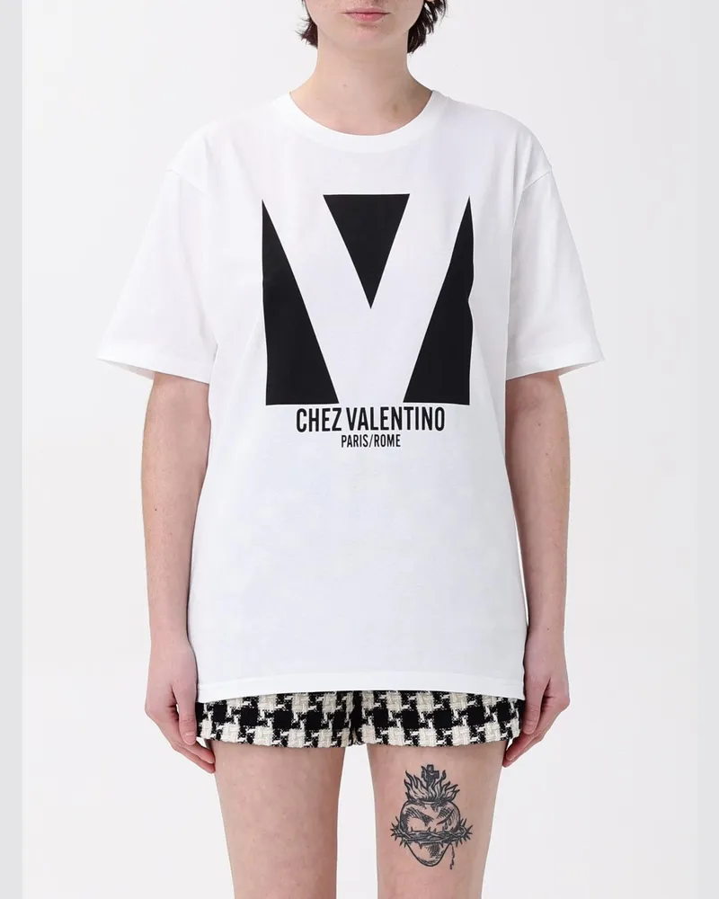 Valentino Garavani Vgraphic T-Shirt Weiß