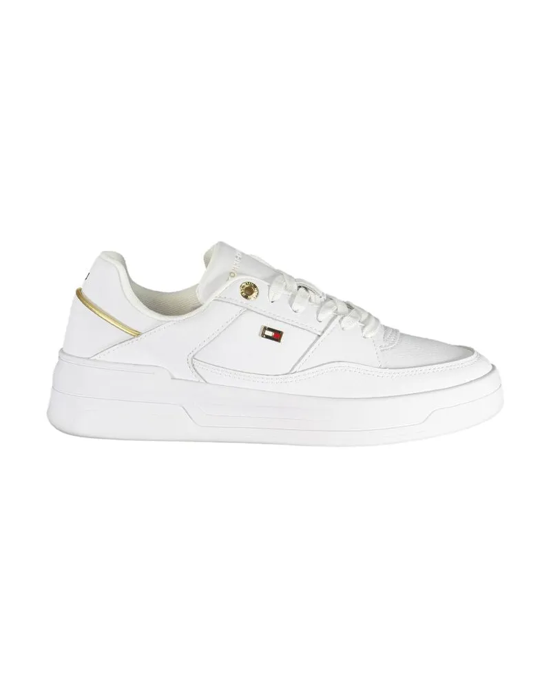 Tommy Hilfiger Bianco Damen-Sneaker aus Polyurethan - Weiß Weiß