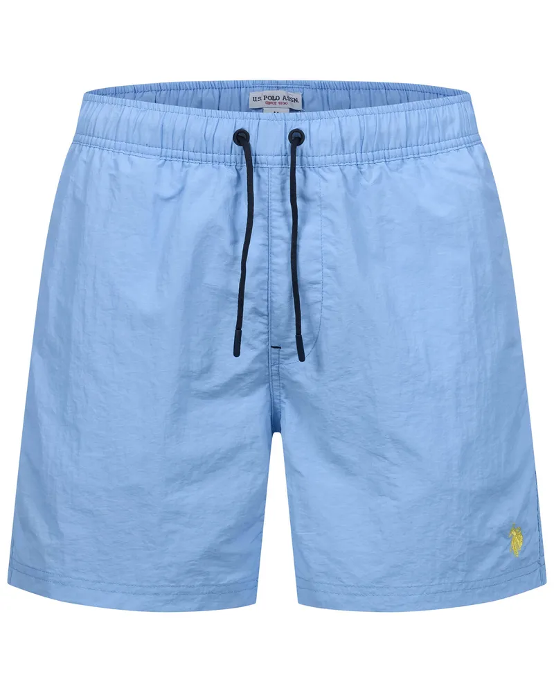 U.S. Polo Assn.  U Polo Assn Badeshorts aus 100% Nylon - Blau Blau