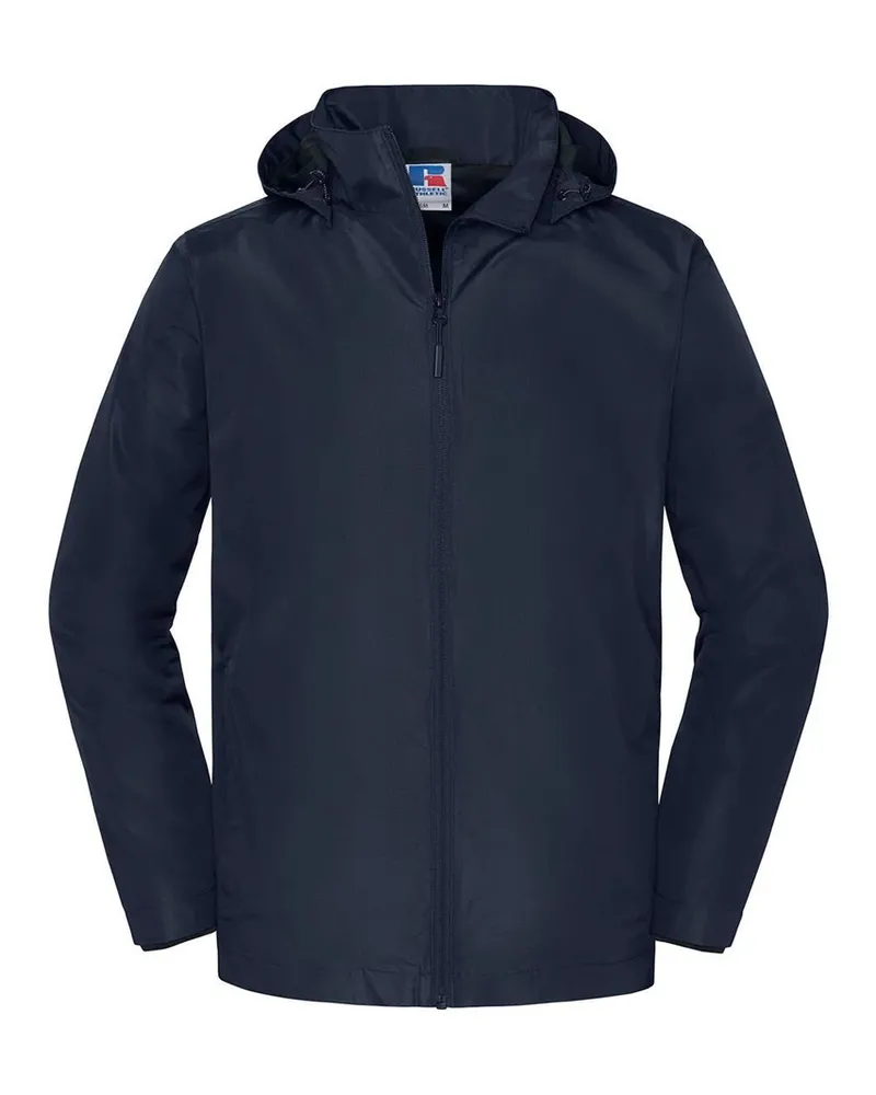Russell Athletic Russell - "Essential" Kapuzenjacke für Herren, Wasserfest (Dunkelblau Marineblau