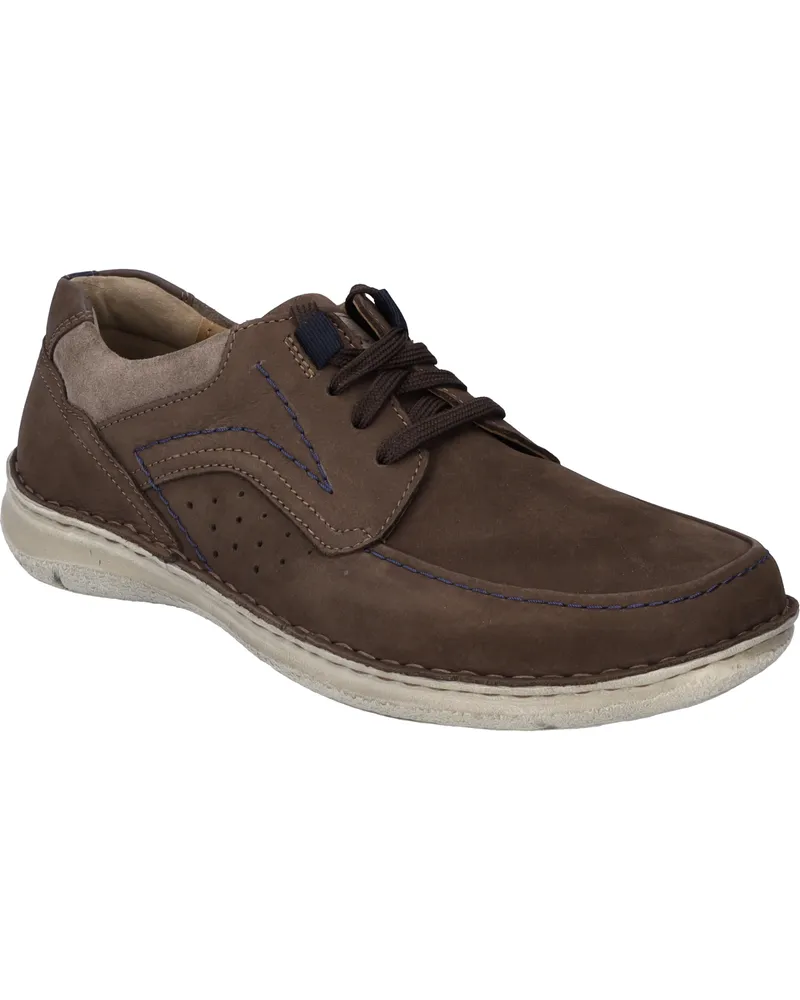 Josef Seibel Herren Halbschuh Anvers 91 in braun-kombi Braun