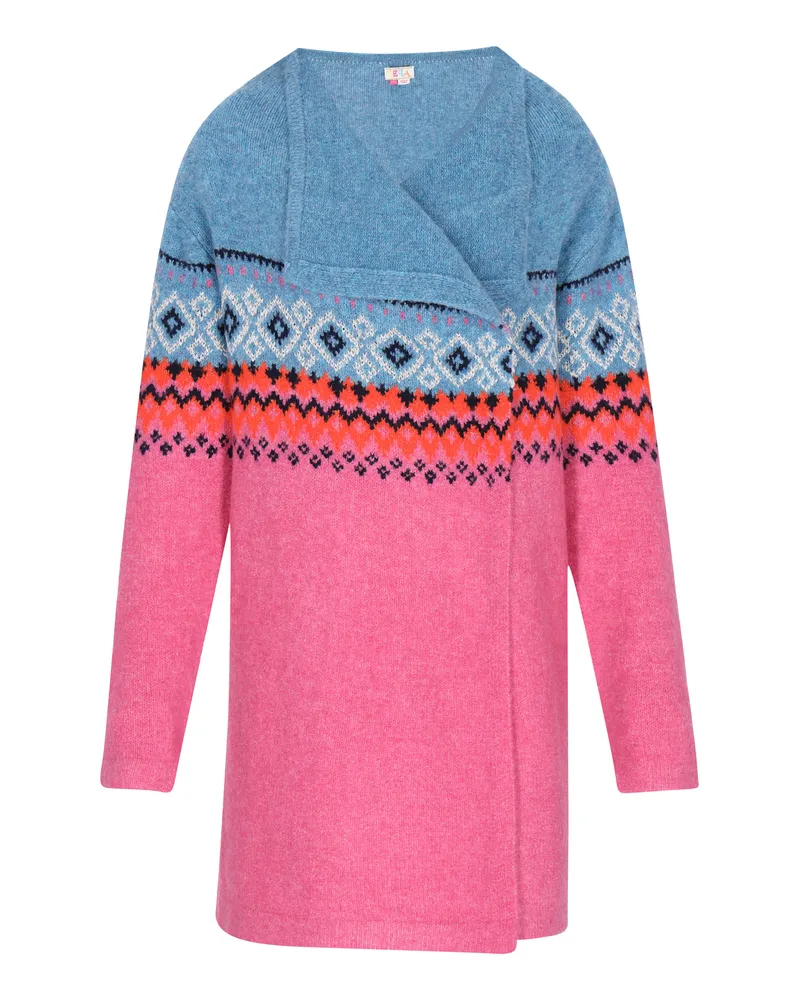 IZIA Strickjacke für Damen - Fuchsia Fuchsia
