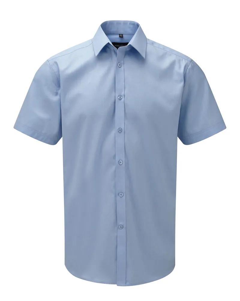 Russell Athletic Russell Collection - Hemd für Herren kurzärmlig (Hellblau Blau