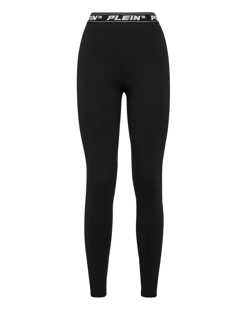 Philipp Plein Leggings Schwarz