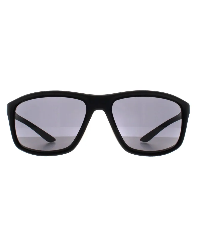 Nike Adrenaline EV11G 001 mattschwarze graue Sonnenbrille Schwarz