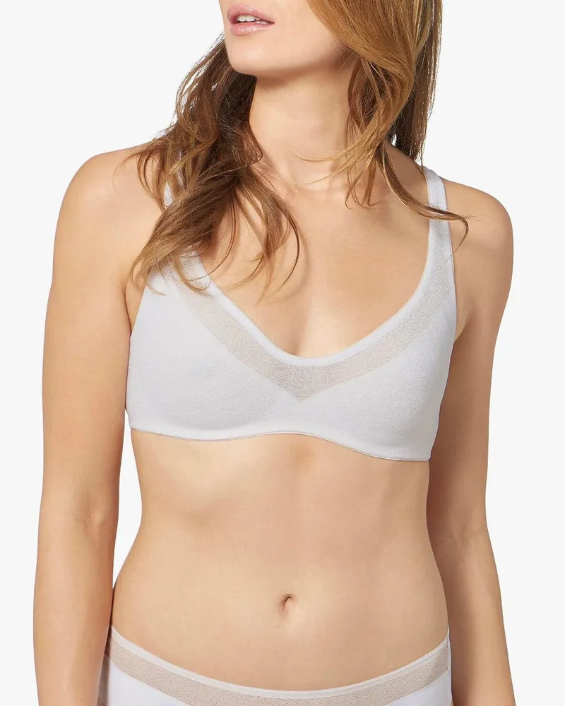 Sloggi Damen Oxygene Infinite Soft Bra 10201738 BH ohne Bügel Lila