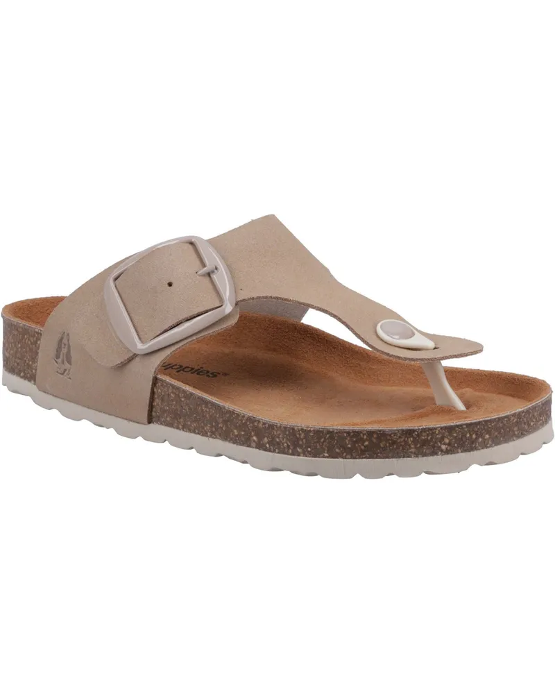 Hush Puppies Billie Wildleder-Sandalen für Damen - Taupe Taupe