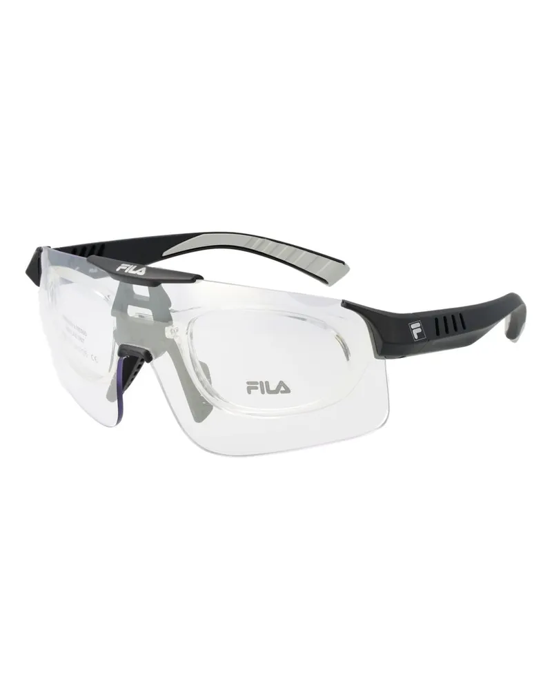 Fila Schwarze Nylon Sonnenbrille Schwarz
