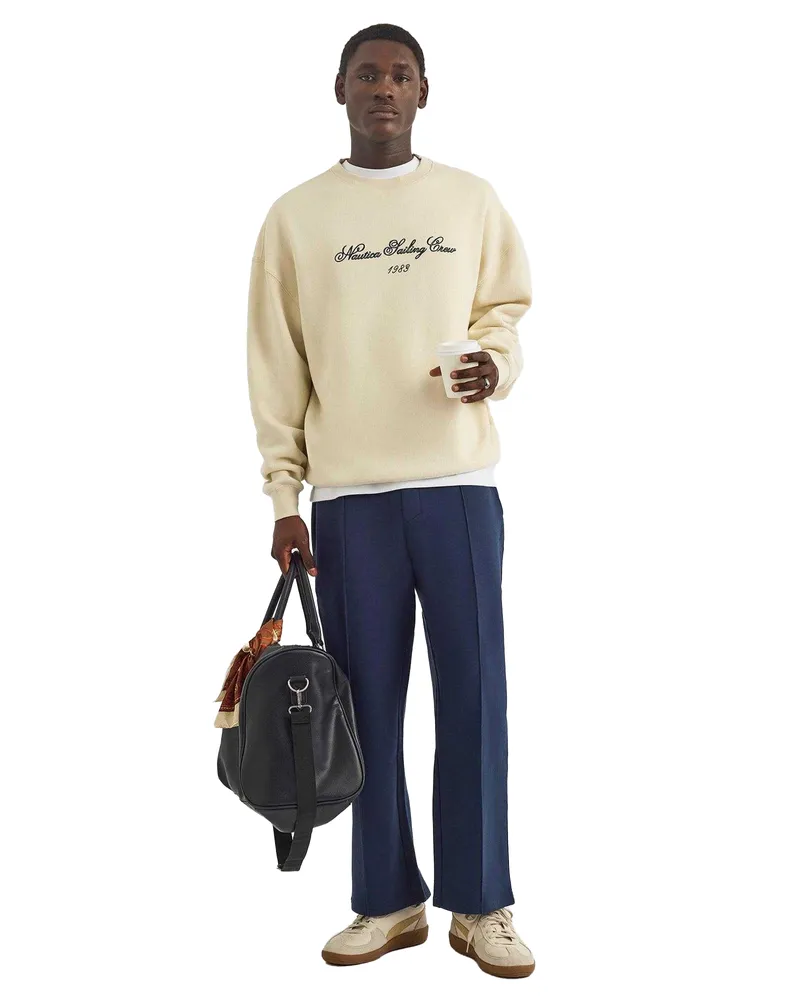 Nautica Jenson" Sweatshirt für Herren (Elfenbein Elfenbein
