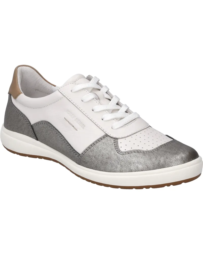 Josef Seibel Caren 49 | Sneaker für Damen | Grau Caren 49, platin-multi Platin