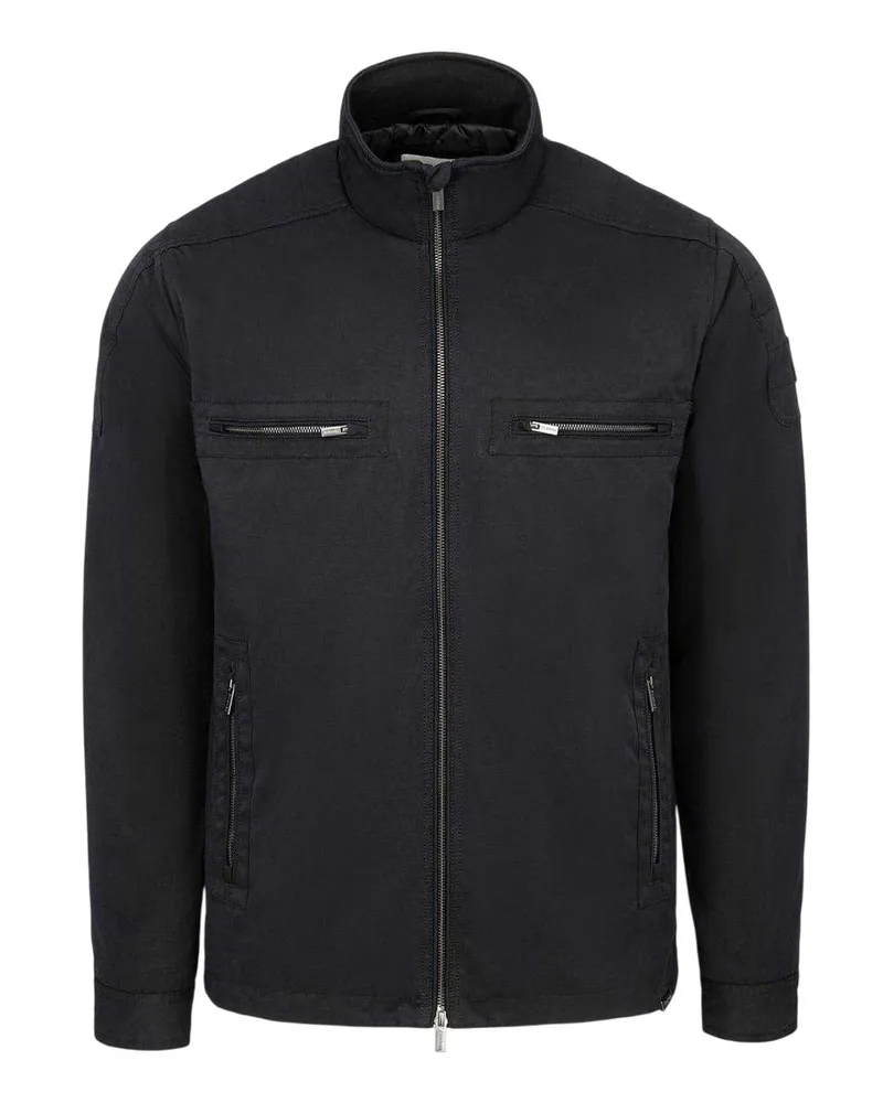 Firetrap Langton" Jacke für Herren (Schwarz Schwarz