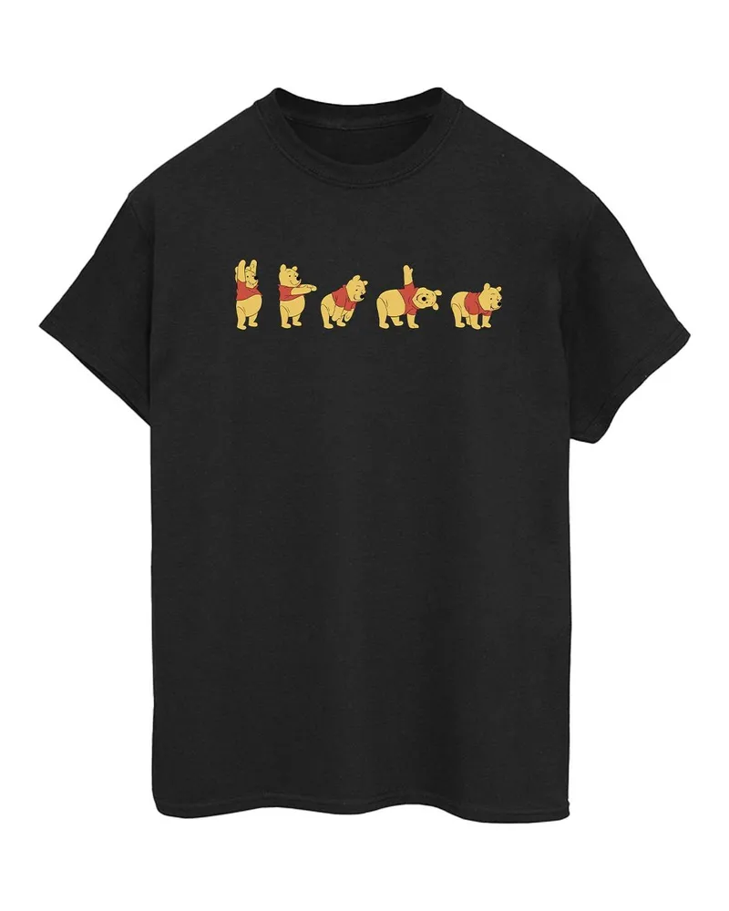 Disney T-Shirt für Damen (Schwarz Schwarz
