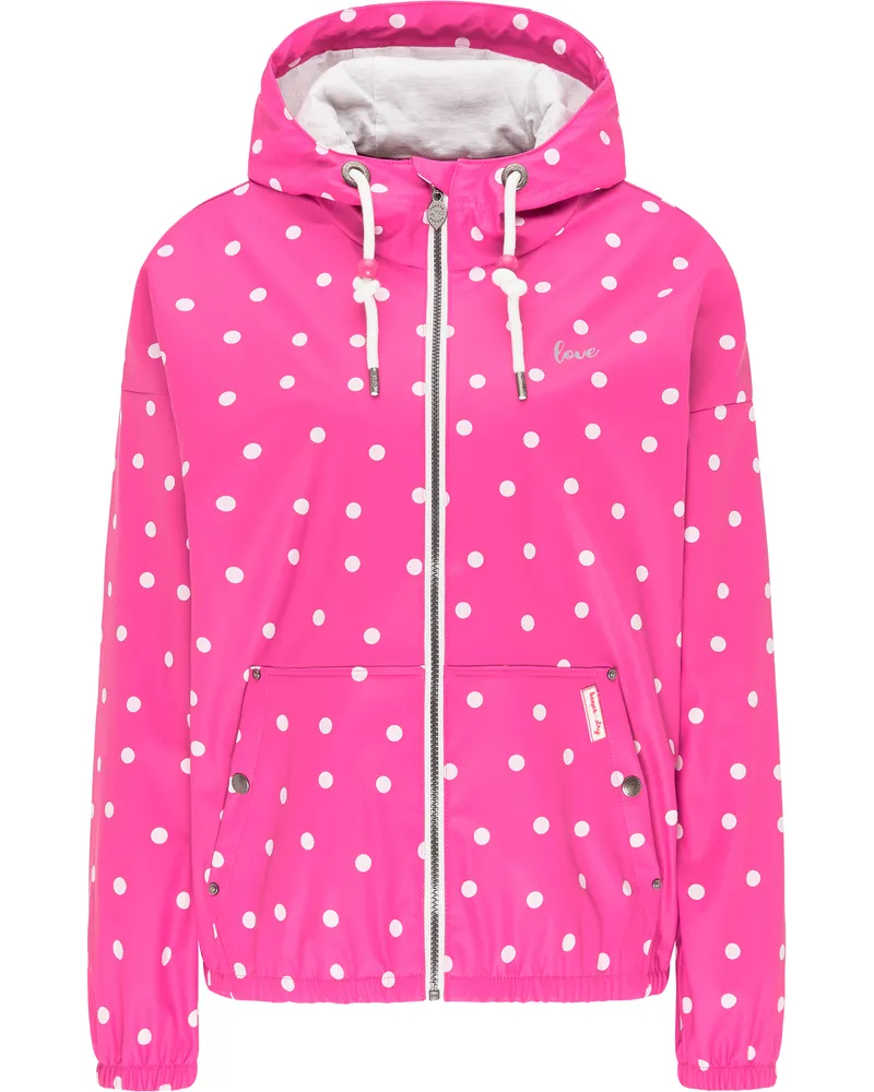 My Mo Regenjacke Damen rosa AOP Rosa