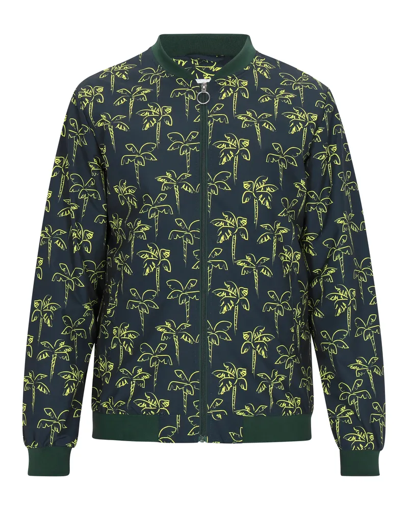 My Mo Jacke Männer schwarz gelb Schwarz