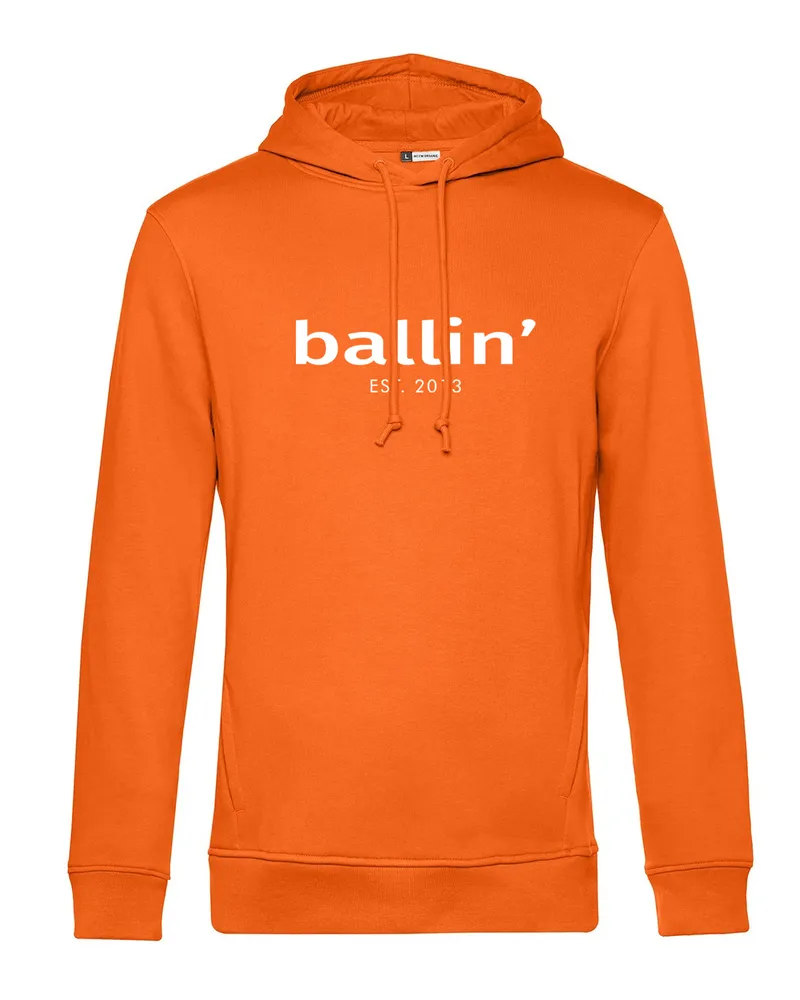 Ballin Basic Hoodie von  Est. 2013 in der farbe Orange und in größe XL Orange