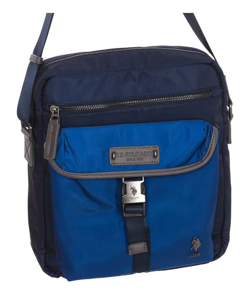 U.S. Polo Assn.  Große Umhängetasche BEUS96028MIP Mann Blau