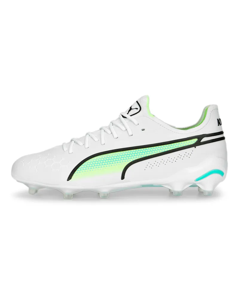 Puma King Ultimate FG/AG Damen Fußballschuhe in Weiß Weiß