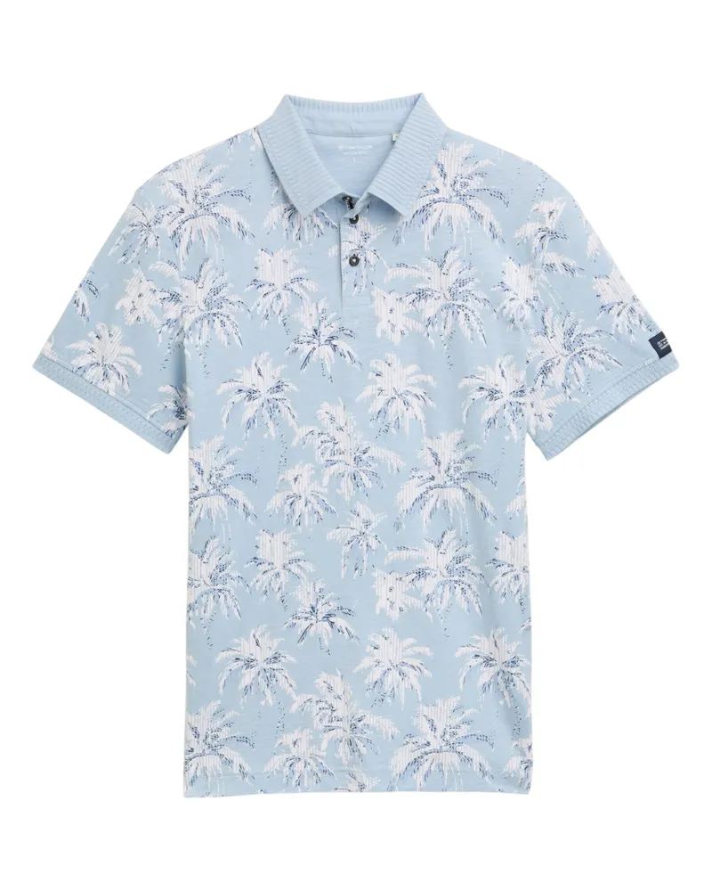 Tom Tailor Poloshirt Hellblau