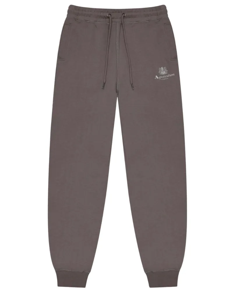 Aquascutum Active Basic Rib Trainingshose In Mondfelsgrau Grau
