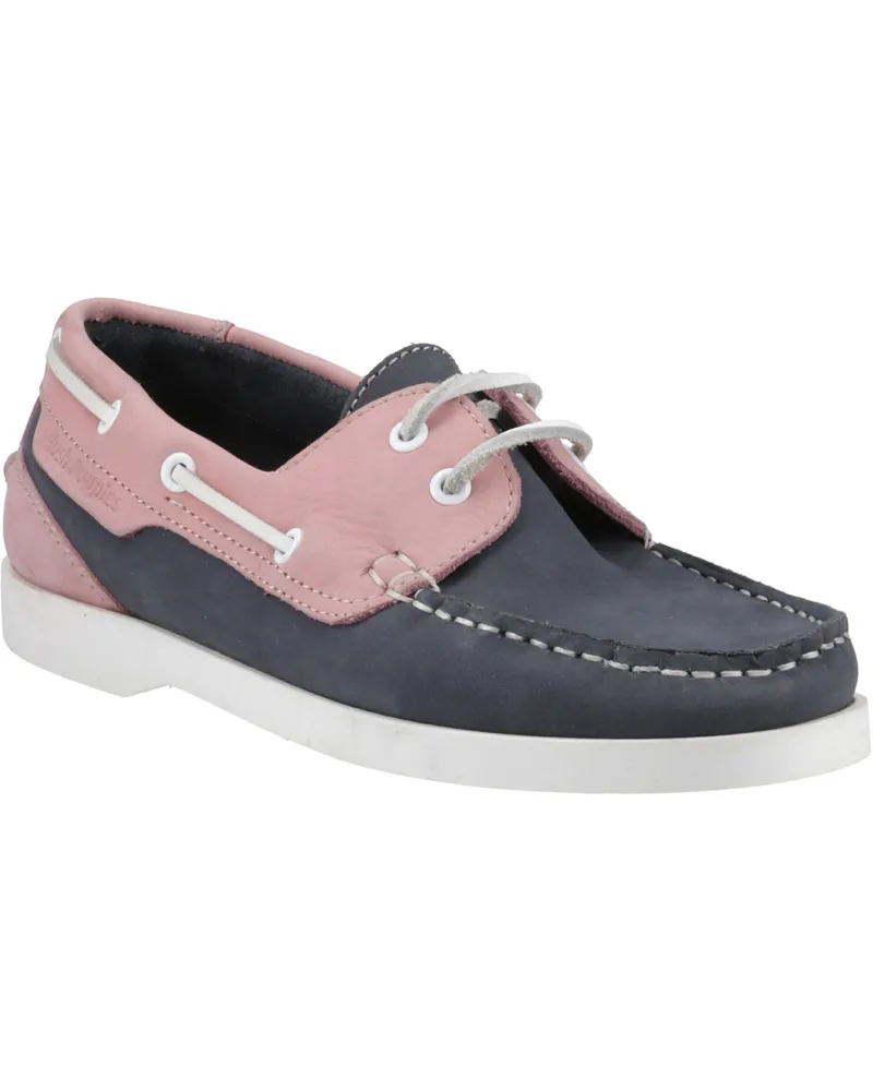Hush Puppies Isabel Bootsschuhe aus Leder, Damen - Marineblau Marineblau
