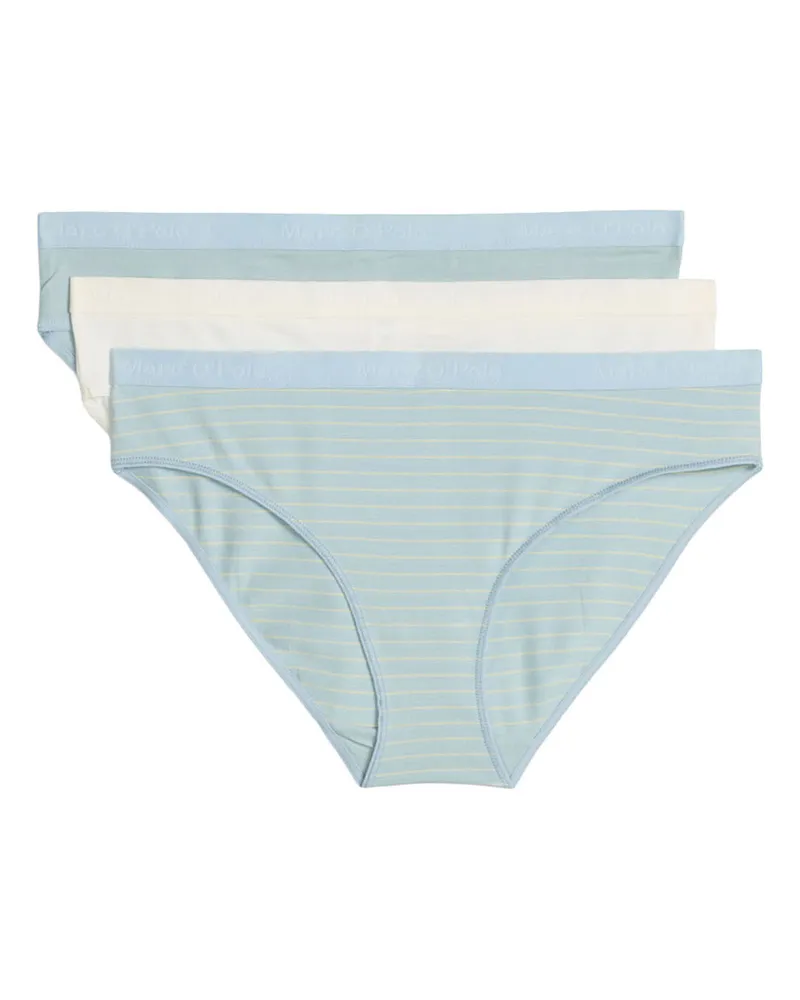 Marc O'Polo Marc O'Polo Damen Slip BioUnterhose, Basic Slip, Slip Hellblau