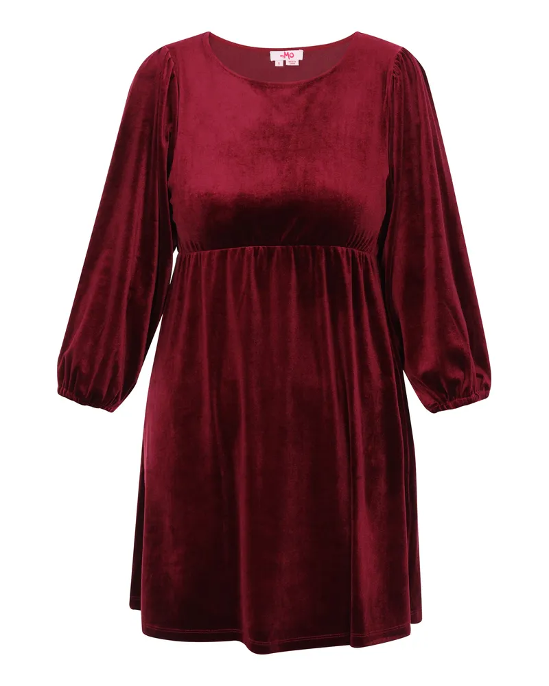 My Mo Kleid Frauen Burgund Bordeaux