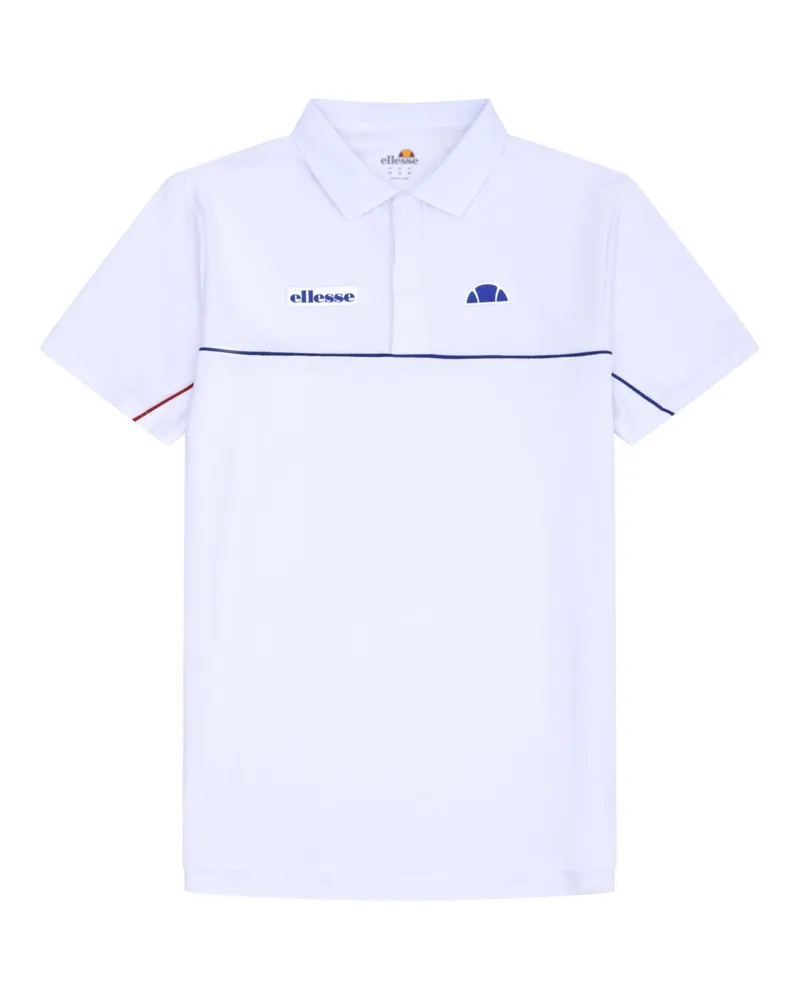 Ellesse Harbour" Poloshirt für Herren (Weiß Weiß