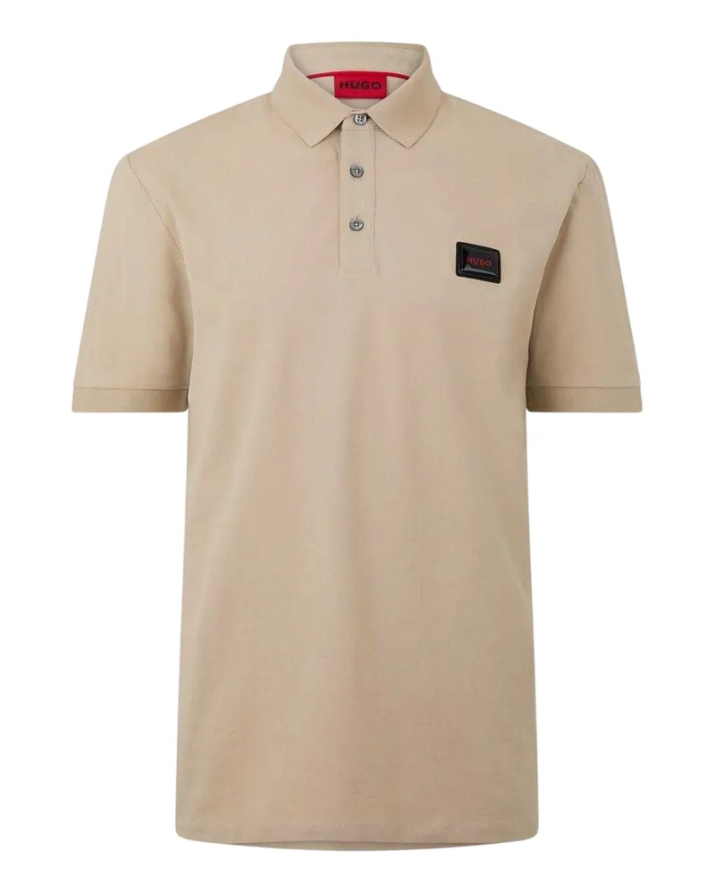 HUGO BOSS Dereso" Poloshirt für Herren, Regulär (Beige Beige