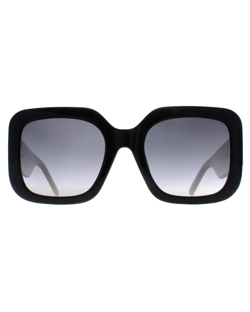 Marc Jacobs Square Damen Schwarz und Weiß Grau Verlauf MARC 647/S Schwarz