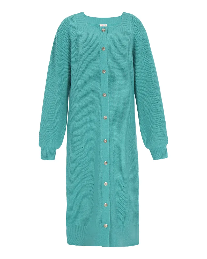 IZIA Strickjacke Frauen Türkis Türkis