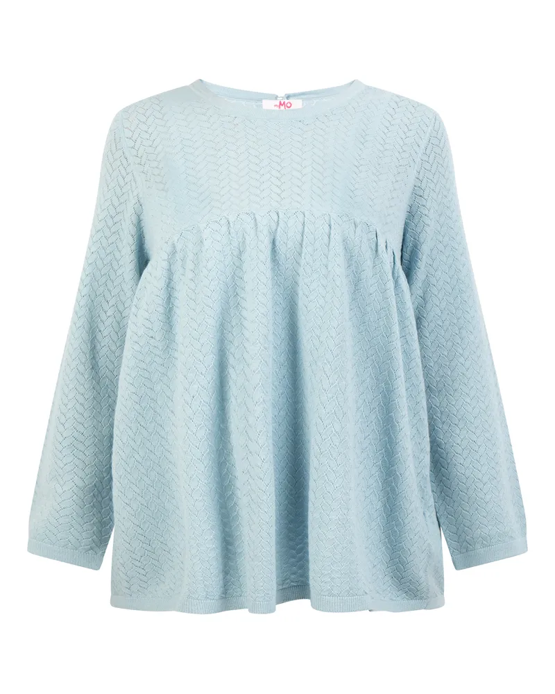 My Mo Stricktunika Damen hellblau Hellblau