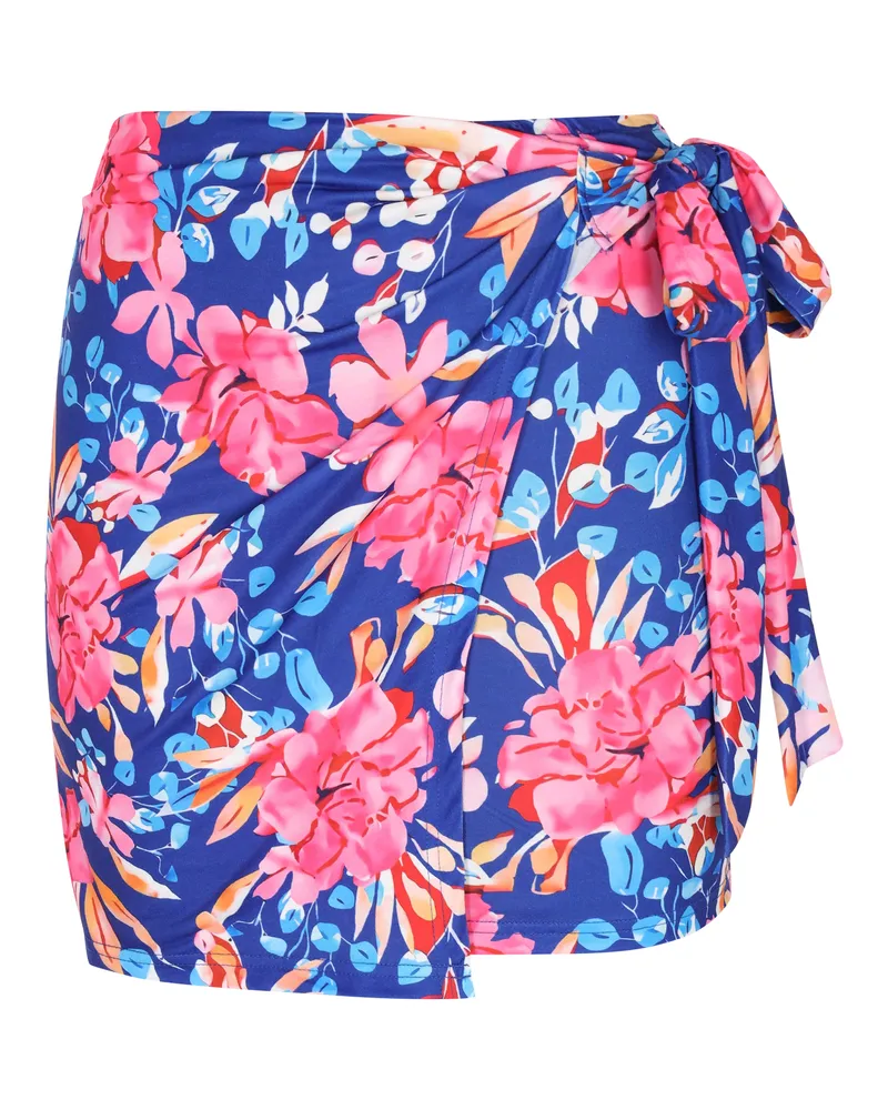 FAINA Rock Frauen blau rosa Blau