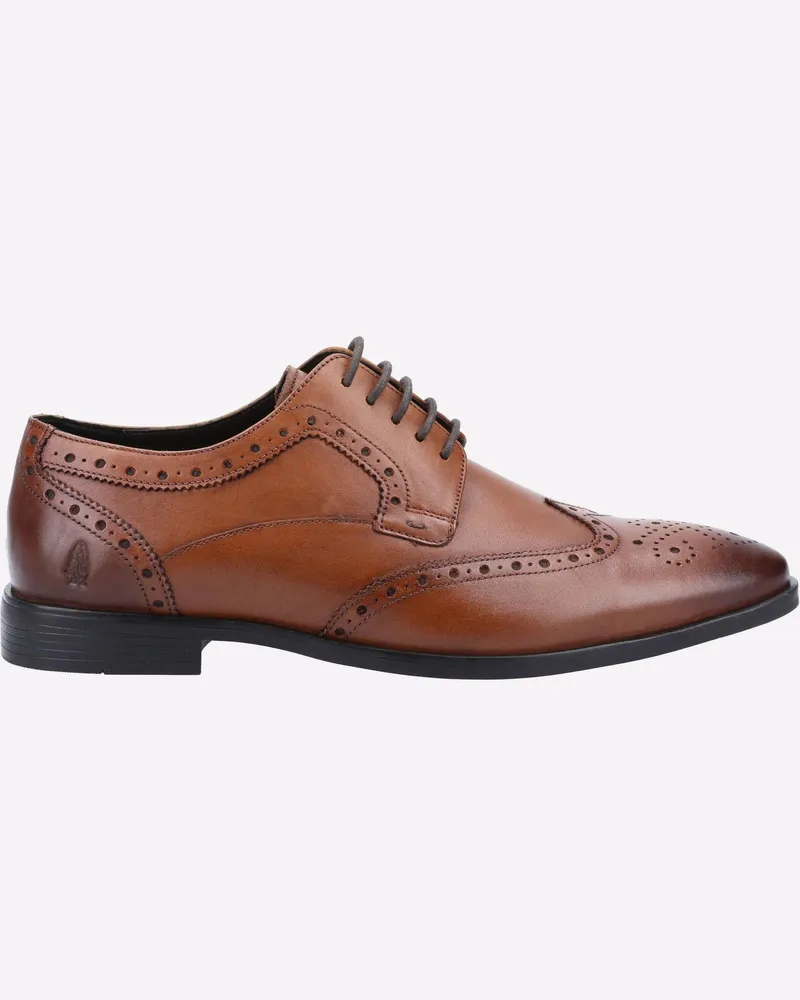 Hush Puppies Elliot Brogue MOUSSE À MÉMOIRE Homme Cognac