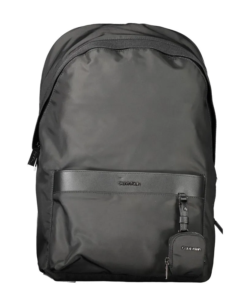 Calvin Klein Nero Polyester Herren Rucksack Schwarz