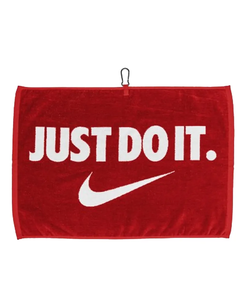 Nike Performance Golf" Handtuch, Baumwolle (Rot Rot