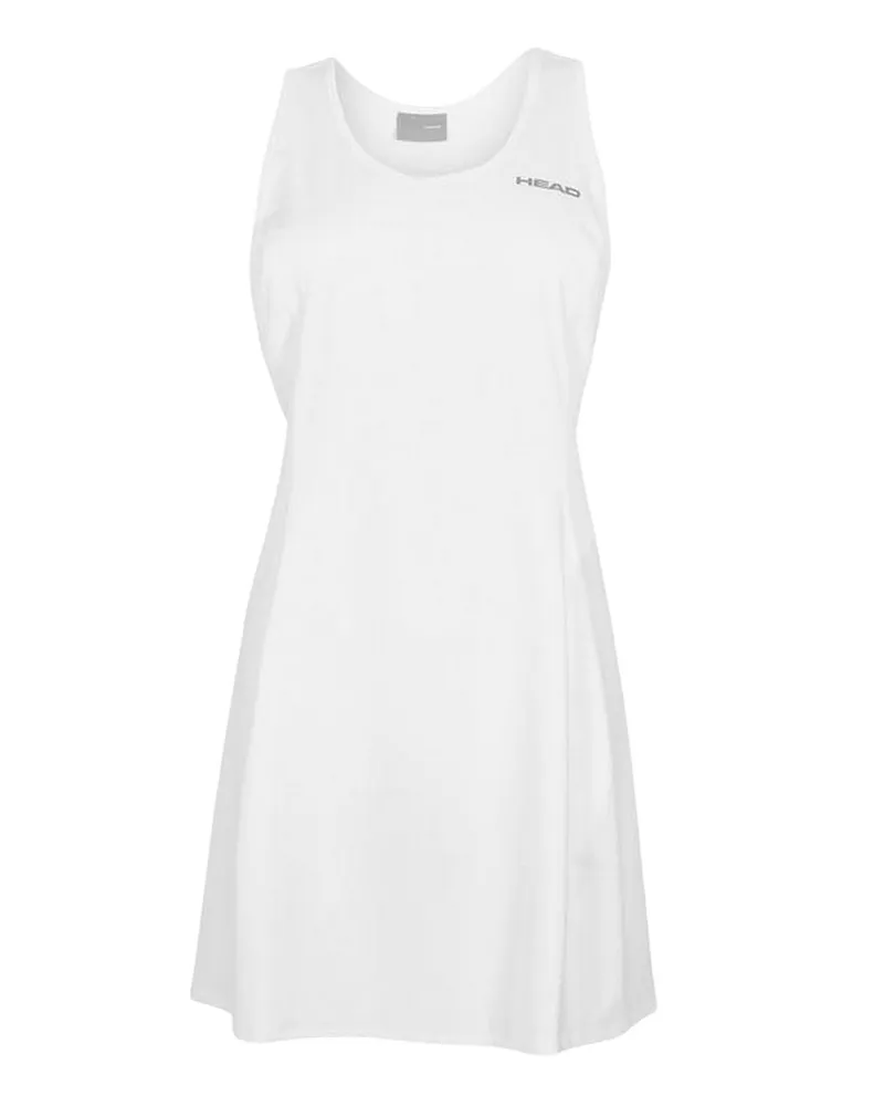 Head Club" Trägerkleid für Damen (Weiß Weiß