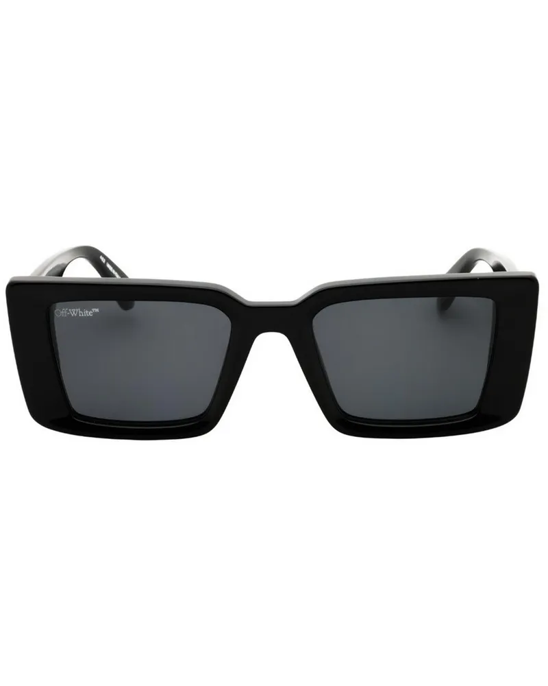 OFF-WHITE Off White - "Af Savannah" Sonnenbrille für Herren/Damen Unisex (Schwarz/Dunkelgrau Schwarz