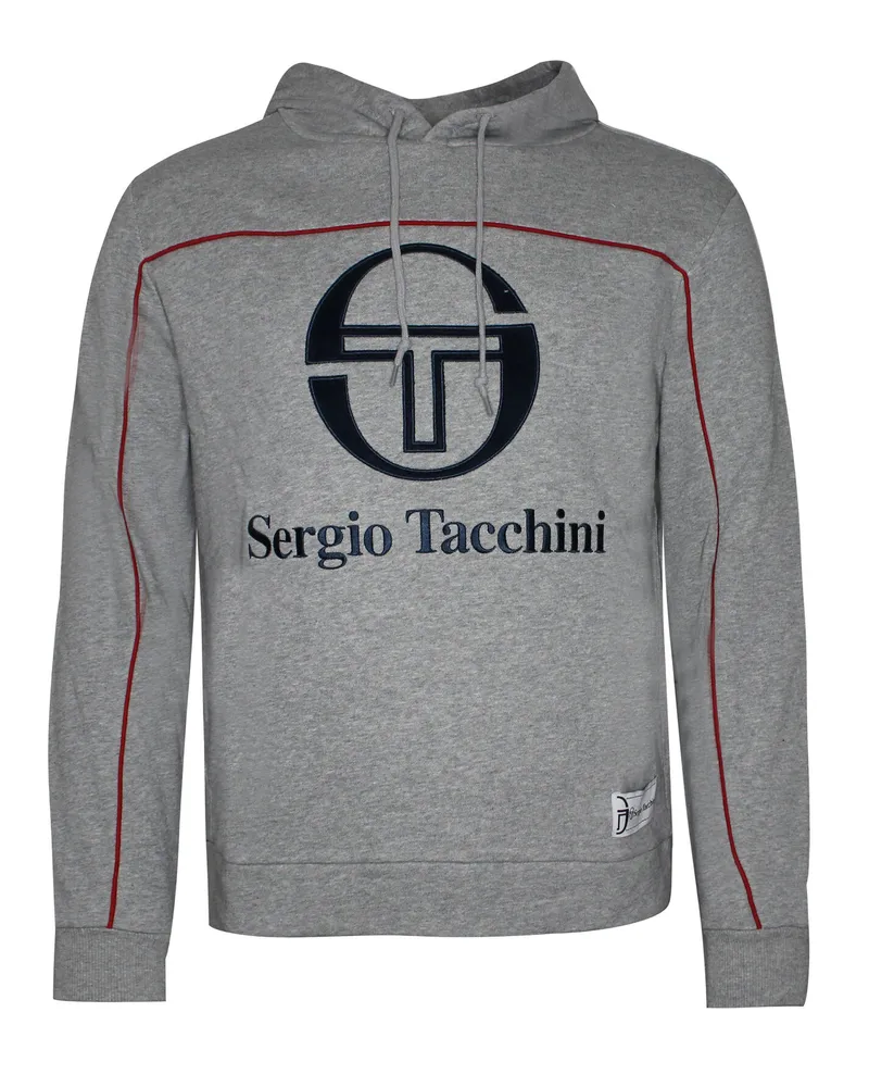 Sergio Tacchini Boden Hoodie Herren Pullover Pullover grau 37865 915 X19A Grau
