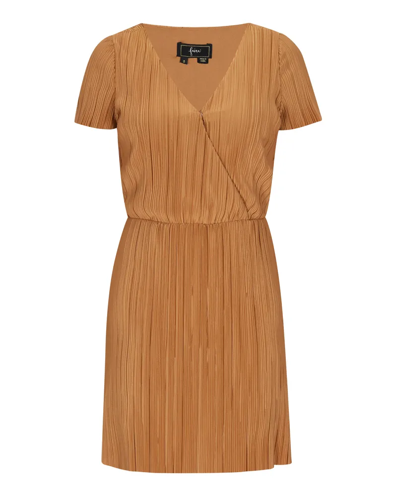 FAINA Kleid Frauen helles Kamel Camel