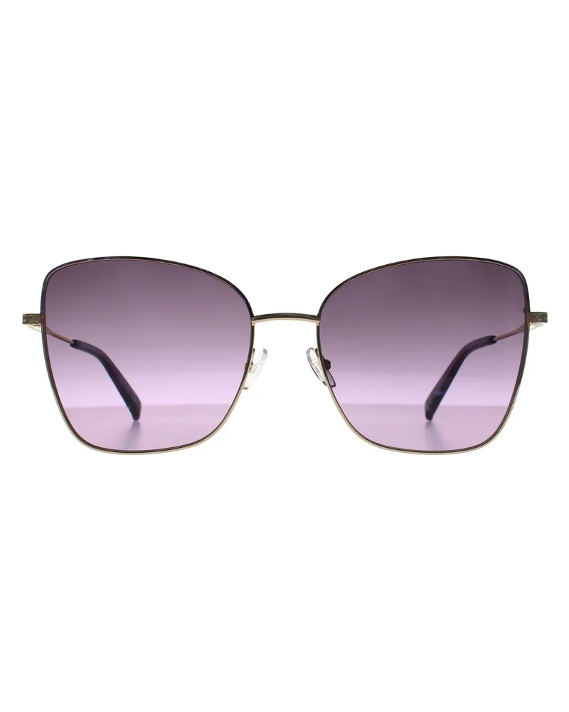Missoni Cat Eye Damen Violett Schildkröte Gold Lila Farbverlauf MIS 0138/S Gold
